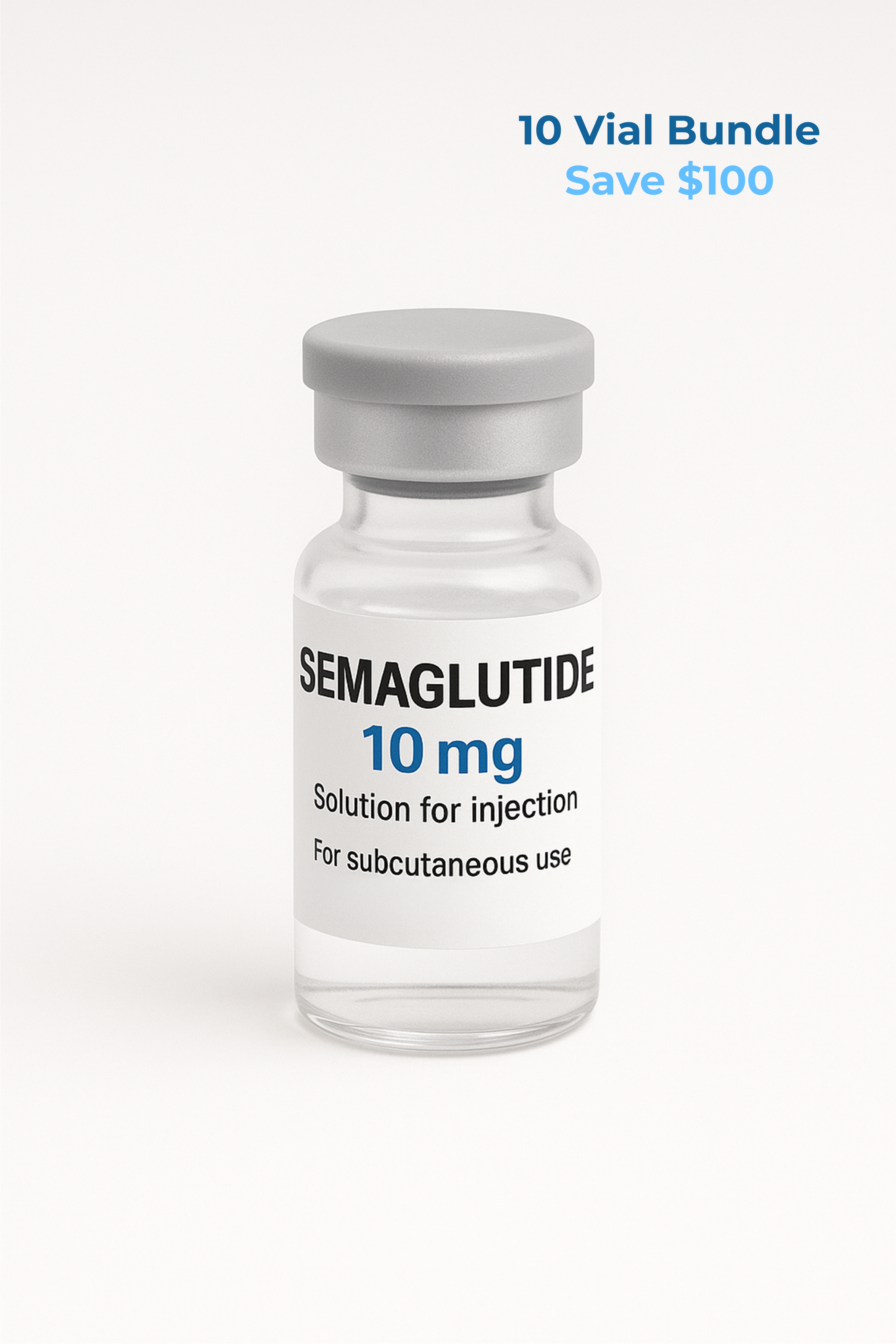 Semaglutide + B12 (10 Vial Bundle)